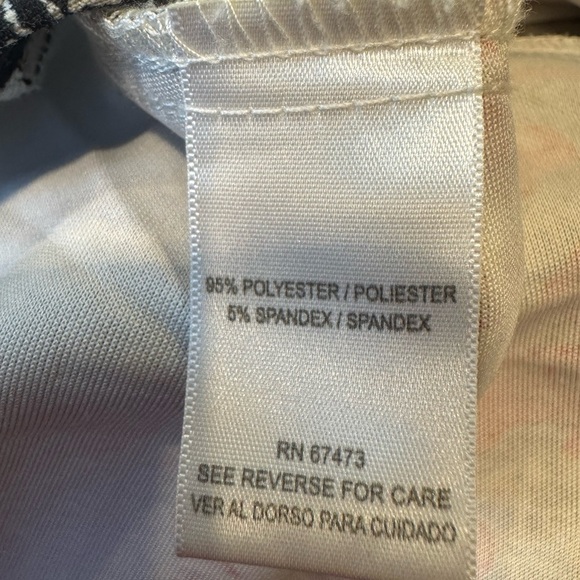 Julian Taylor multicolor fit and flare floral print dress size 14 - Picture 8 of 9